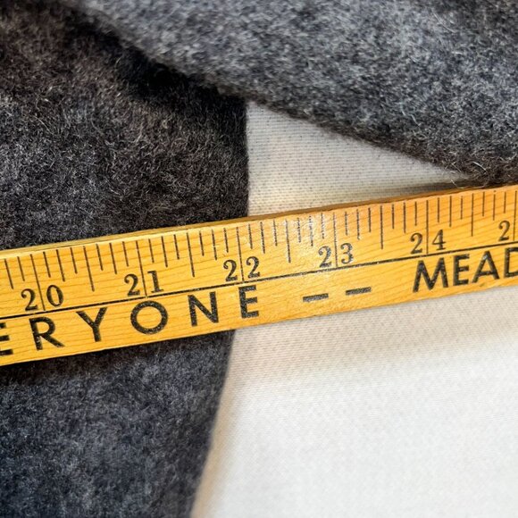 Club Room Men's Cashmere V Neck Pullover Sweater Knit Long Sleeve Size XL Gray - Picture 8 of 11